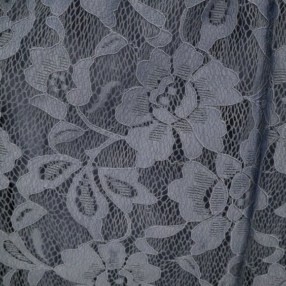 Umgee Lace Shirt Womens S Blue Twee Feminine Boho Grannycore‎ Slouchy Romantic - Picture 11 of 16